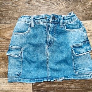 Jessica Simpson Blue Denim Mini Skirt